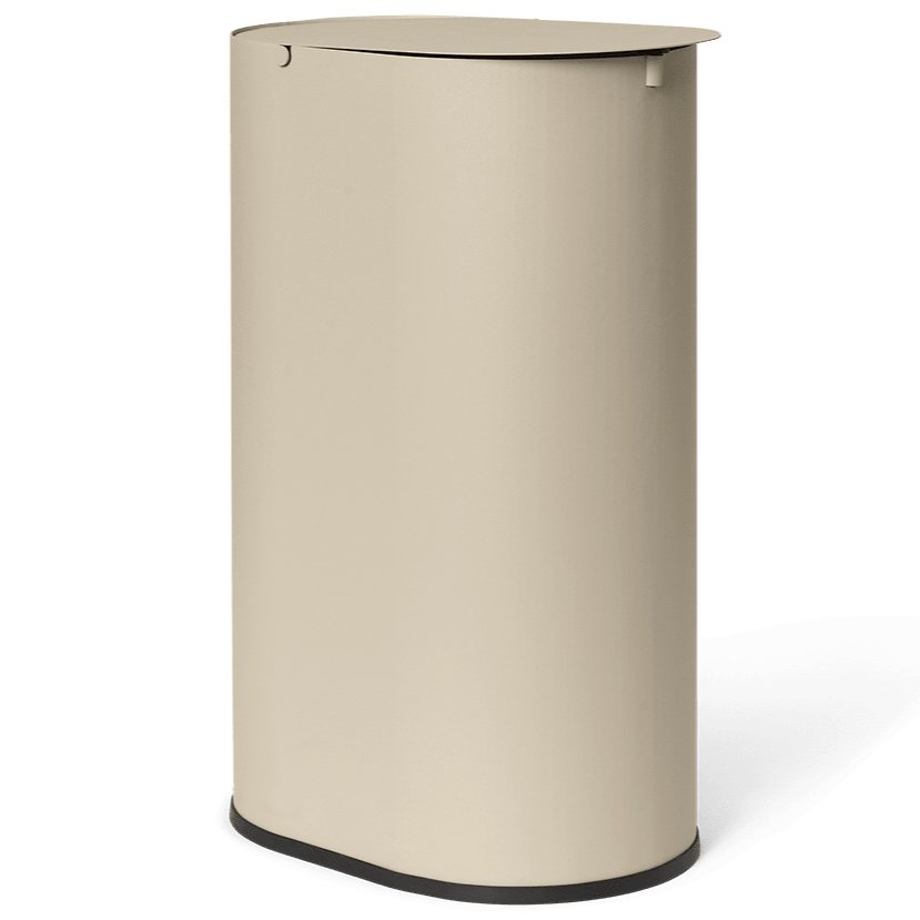 Afvalbakken ENKEL 6,6 l, kasjmier, koolstof staal, ferm LIVING