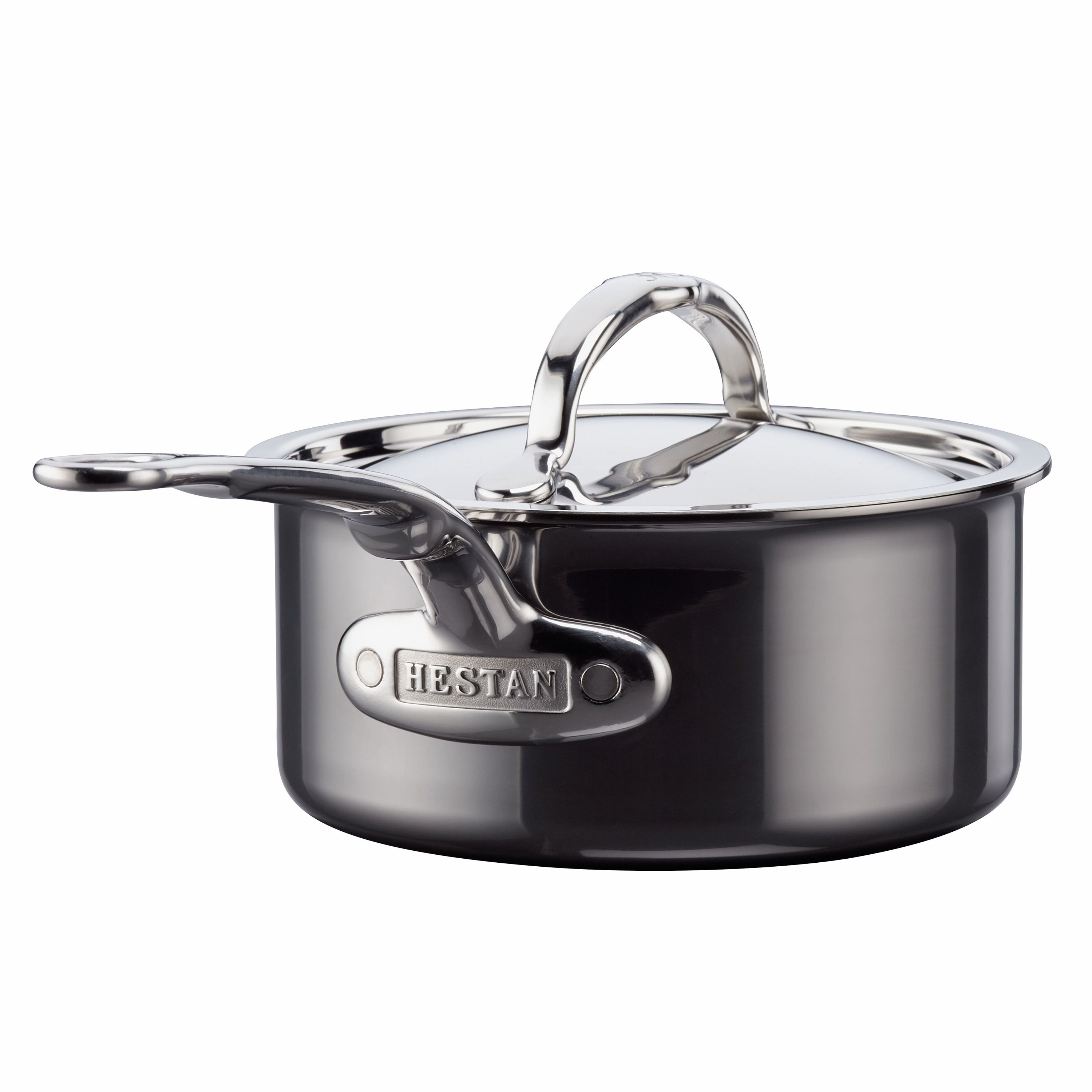 Steelpan NANOBOND TITANIUM 16 cm, 1,4 l, roestvrij staal, Hestan