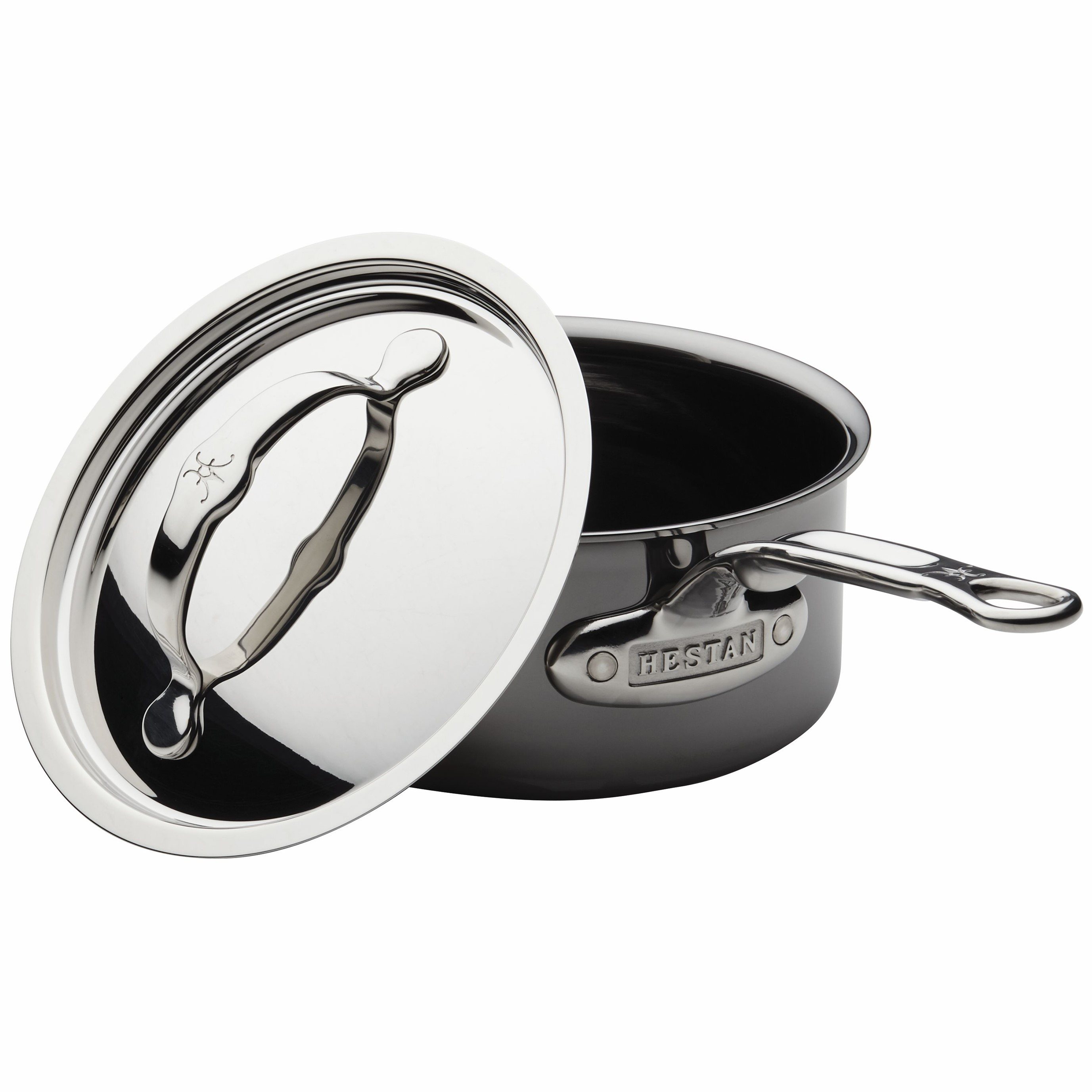 Steelpan NANOBOND TITANIUM 16 cm, 1,4 l, roestvrij staal, Hestan