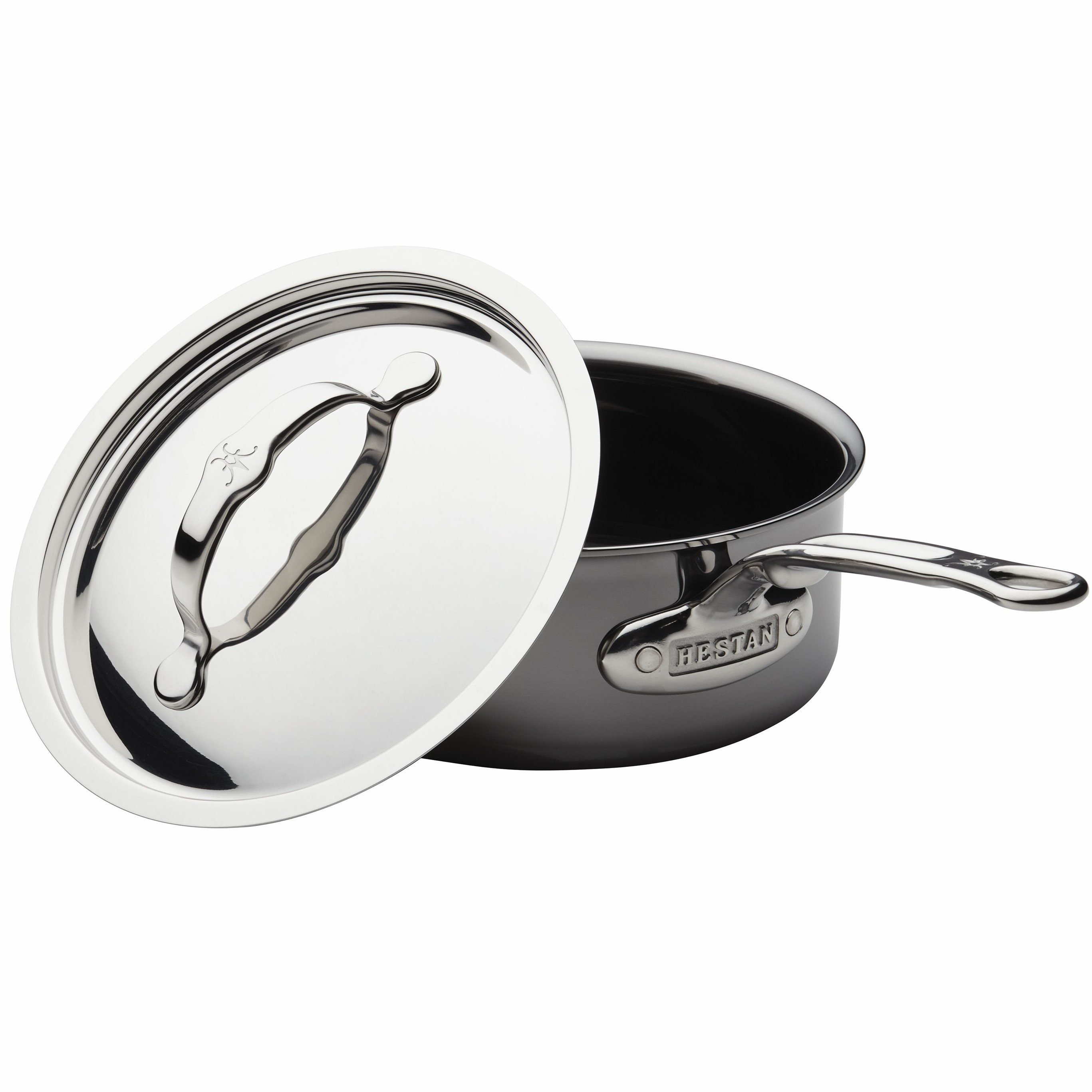 Steelpan NANOBOND TITANIUM 18 cm, 1,9 l, roestvrij staal, Hestan