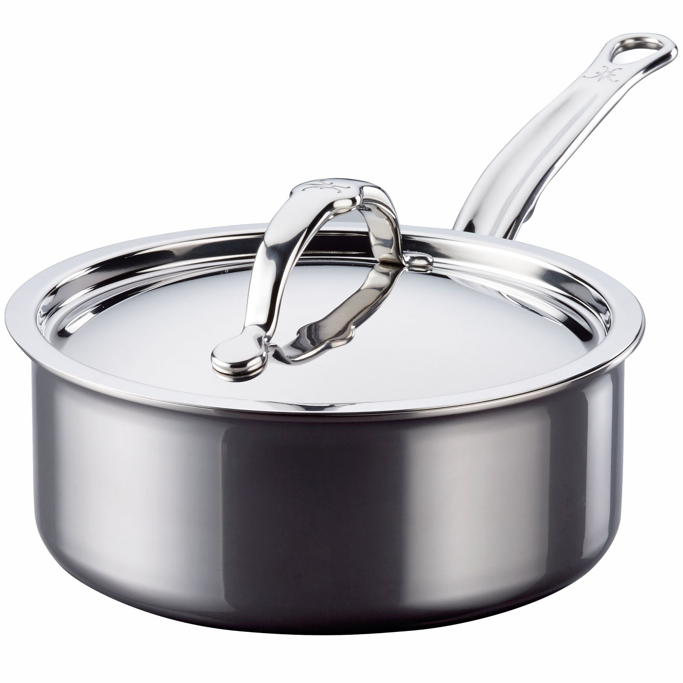 Steelpan NANOBOND TITANIUM 18 cm, 1,9 l, roestvrij staal, Hestan