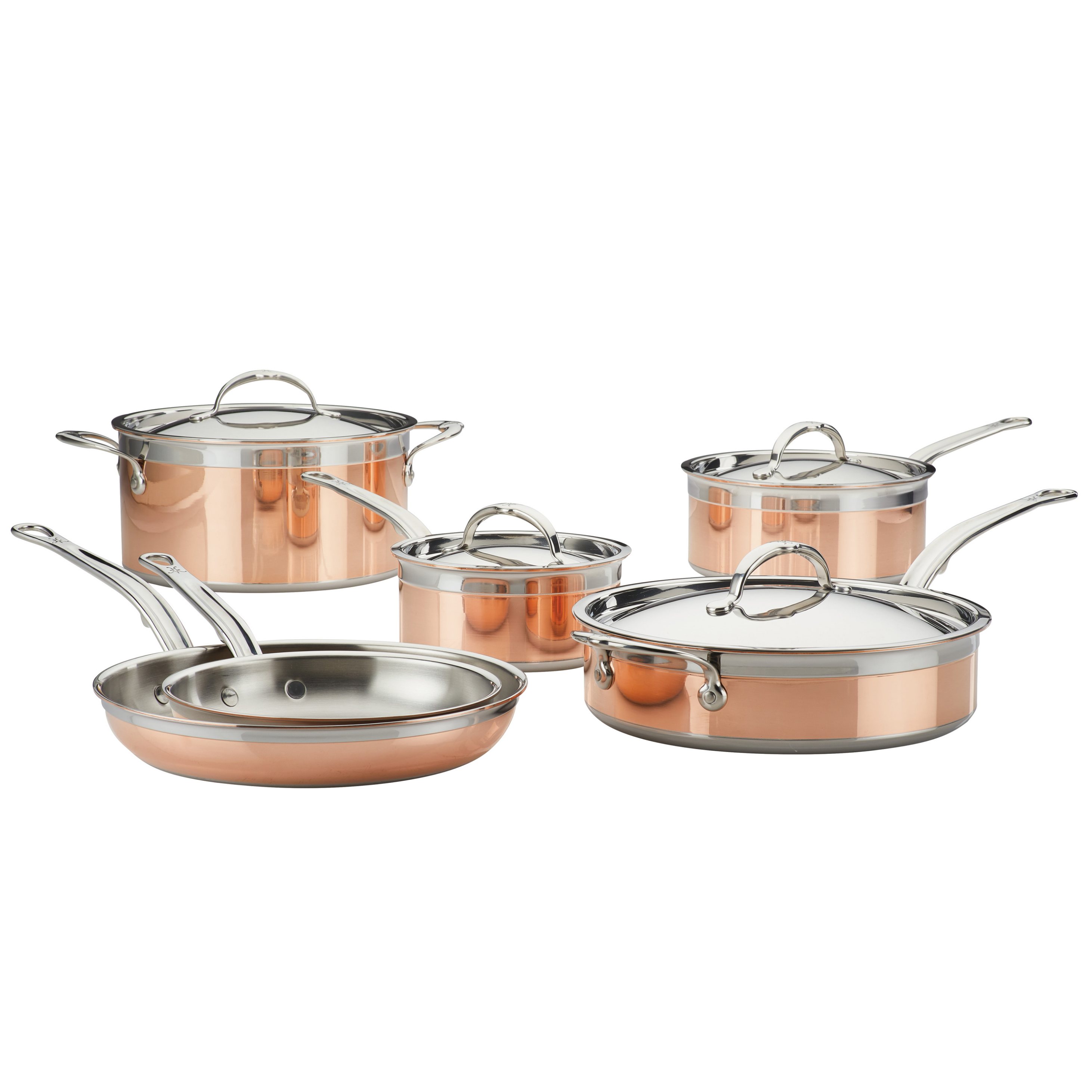 Kookgerei set COPPERBOND, set van 6 stuks, koper, Hestan