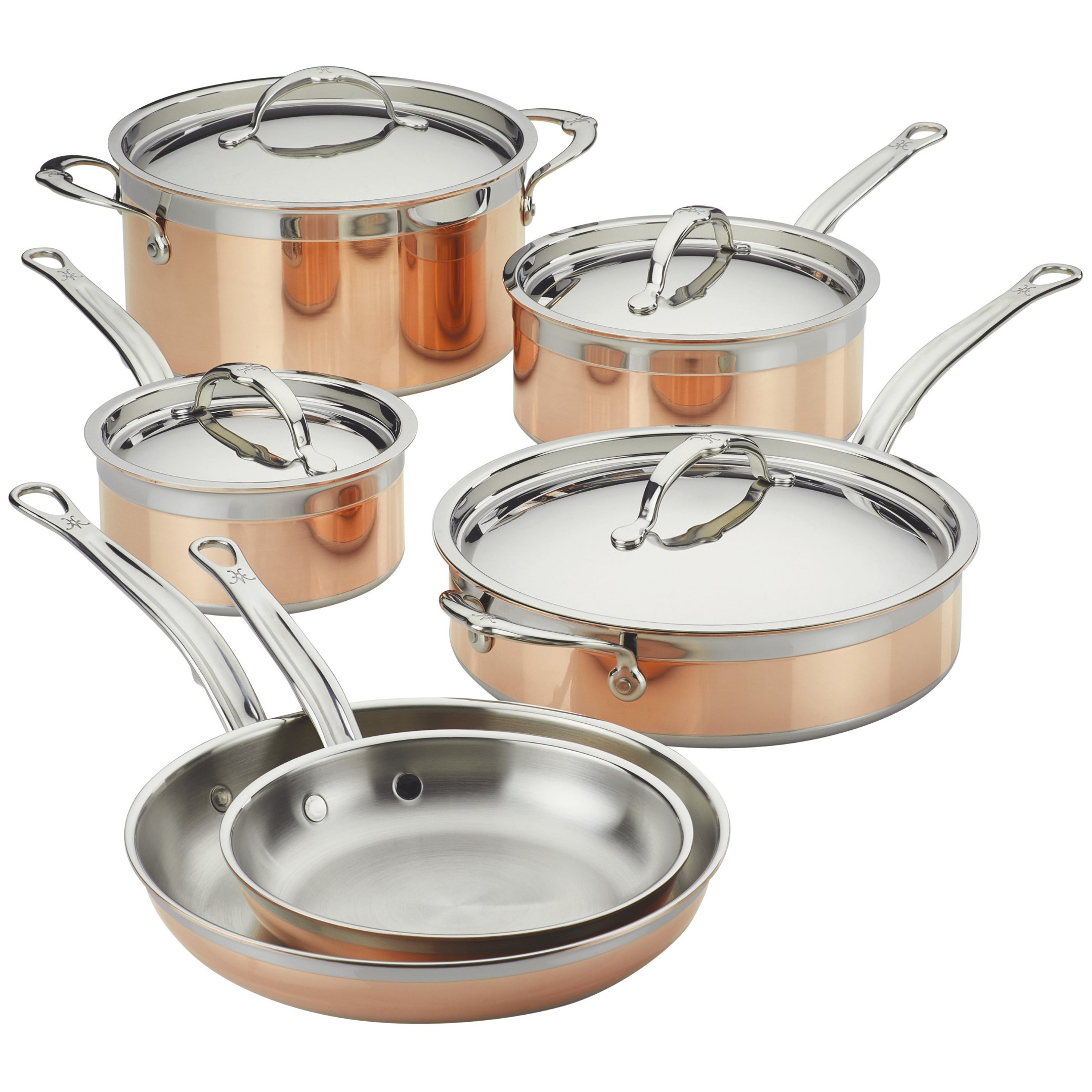 Kookgerei set COPPERBOND, set van 6 stuks, koper, Hestan