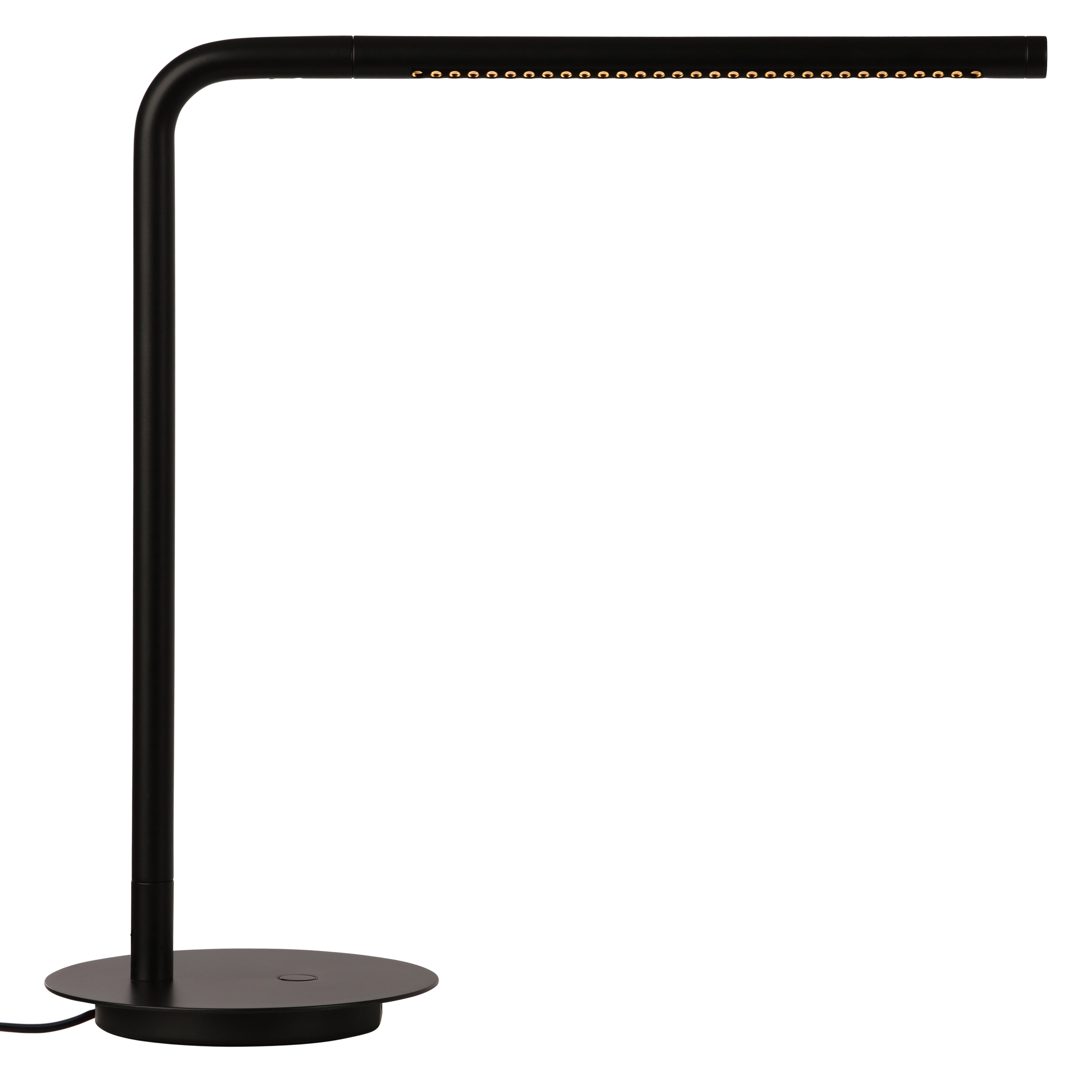 Bureaulamp OMNI 46 cm, zwart, aluminum, Omvang