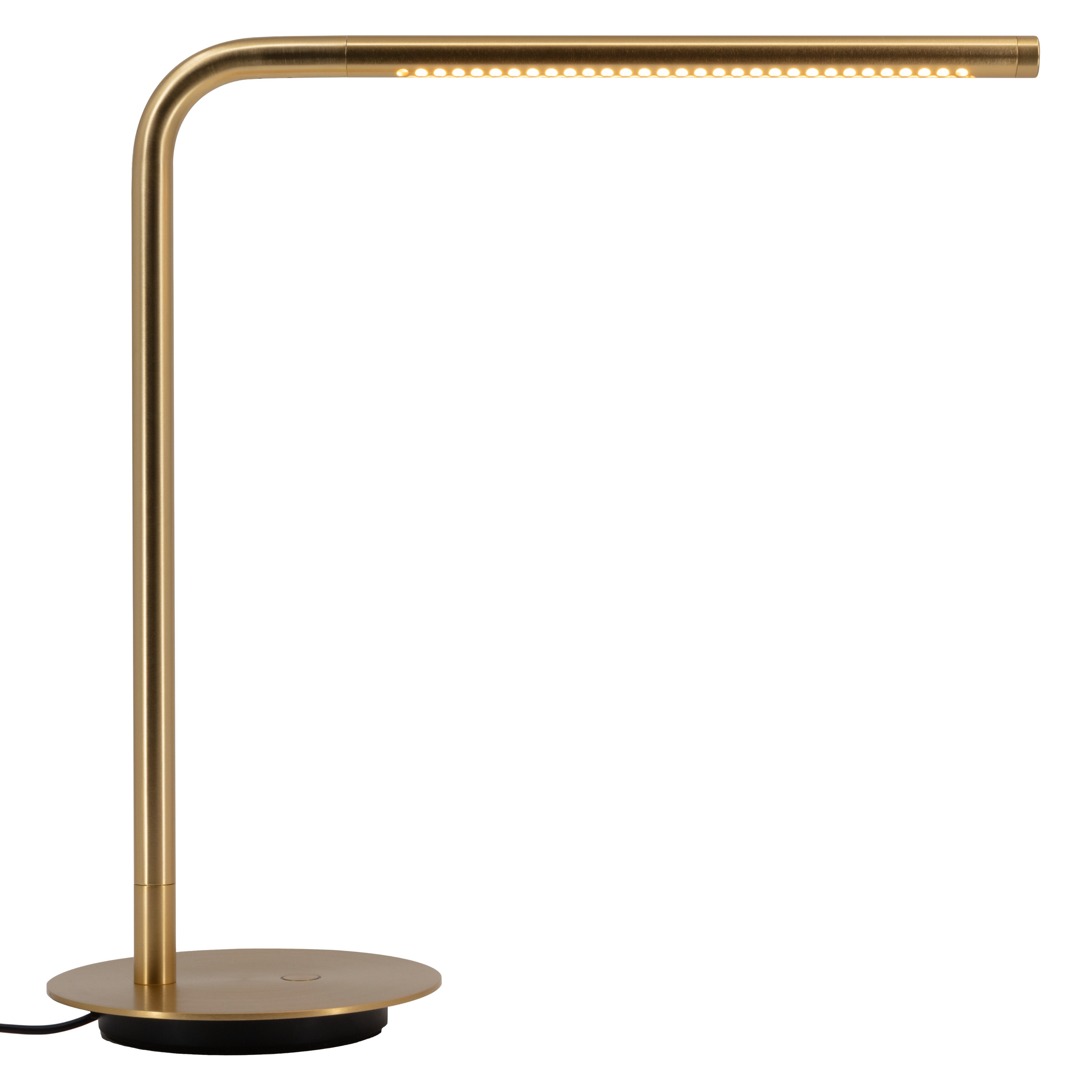 Bureaulamp OMNI 46 cm, goud, aluminum, Omvang