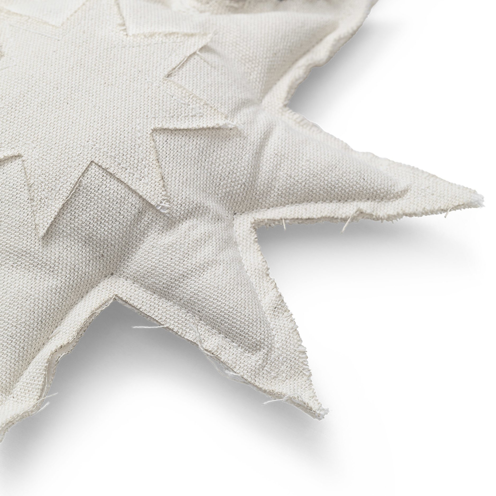 215382 6 hvezda na vanocni stromek vela 22 x 38 cm bila bavlna ferm living