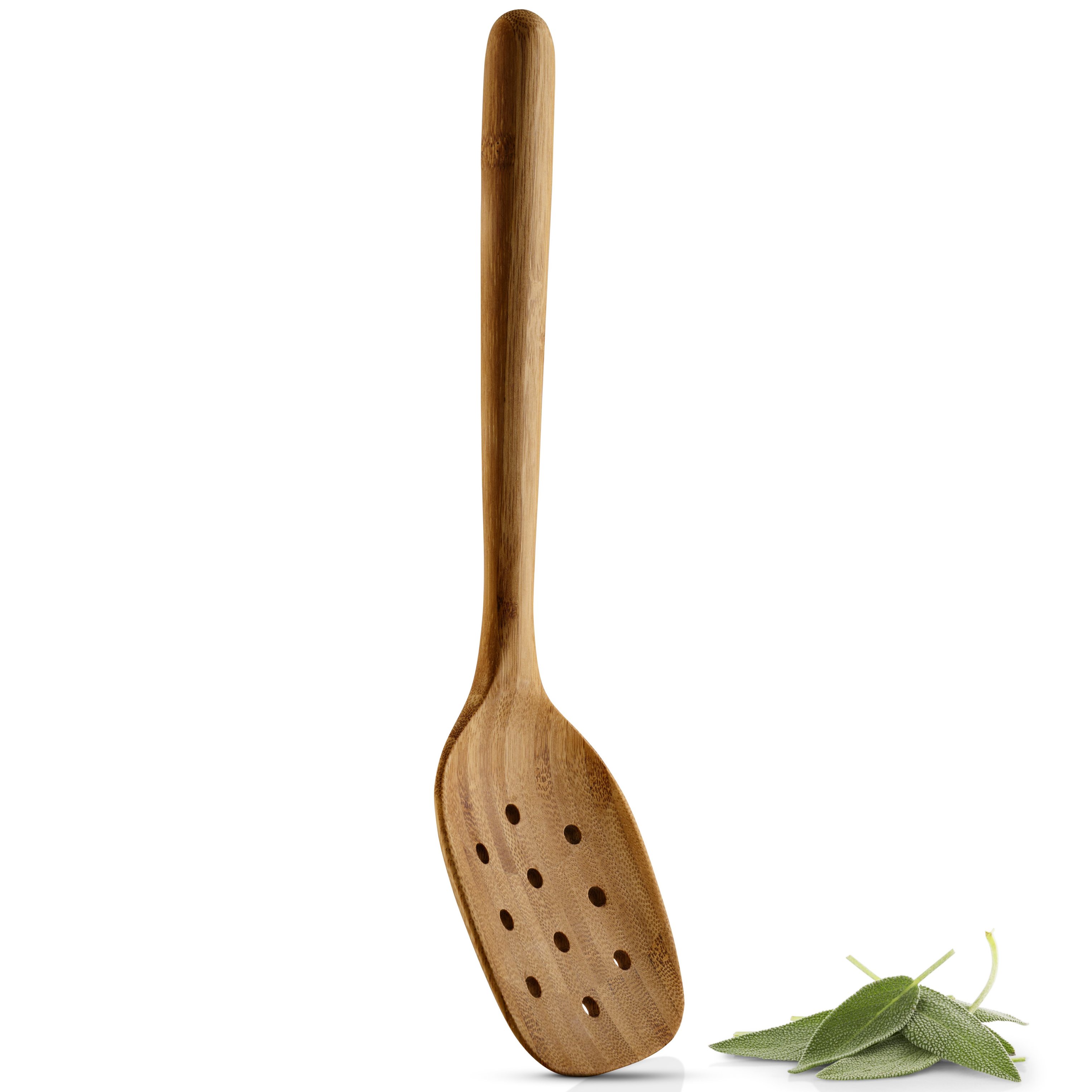 215615 3 derovana lzice nordic kitchen 29 cm hneda bambus eva solo