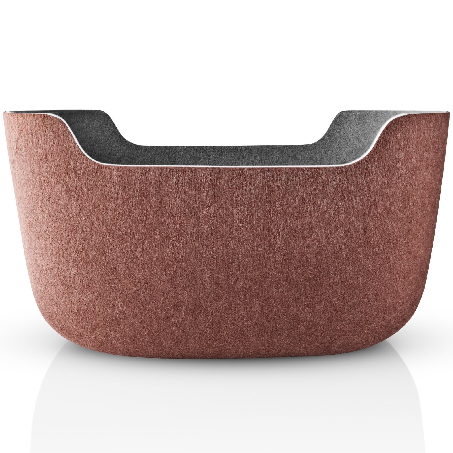 215663 3 ulozny kos tidy 48 x 26 cm kastanova plast eva solo