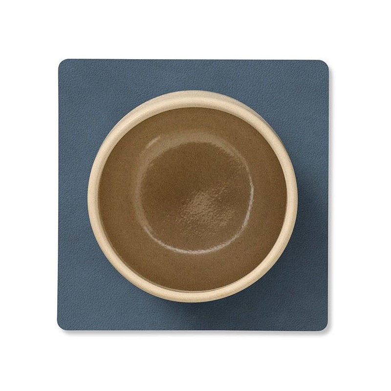 215879 5 podtacek square nupo 10 x 10 cm tmave modra kuze lind dna