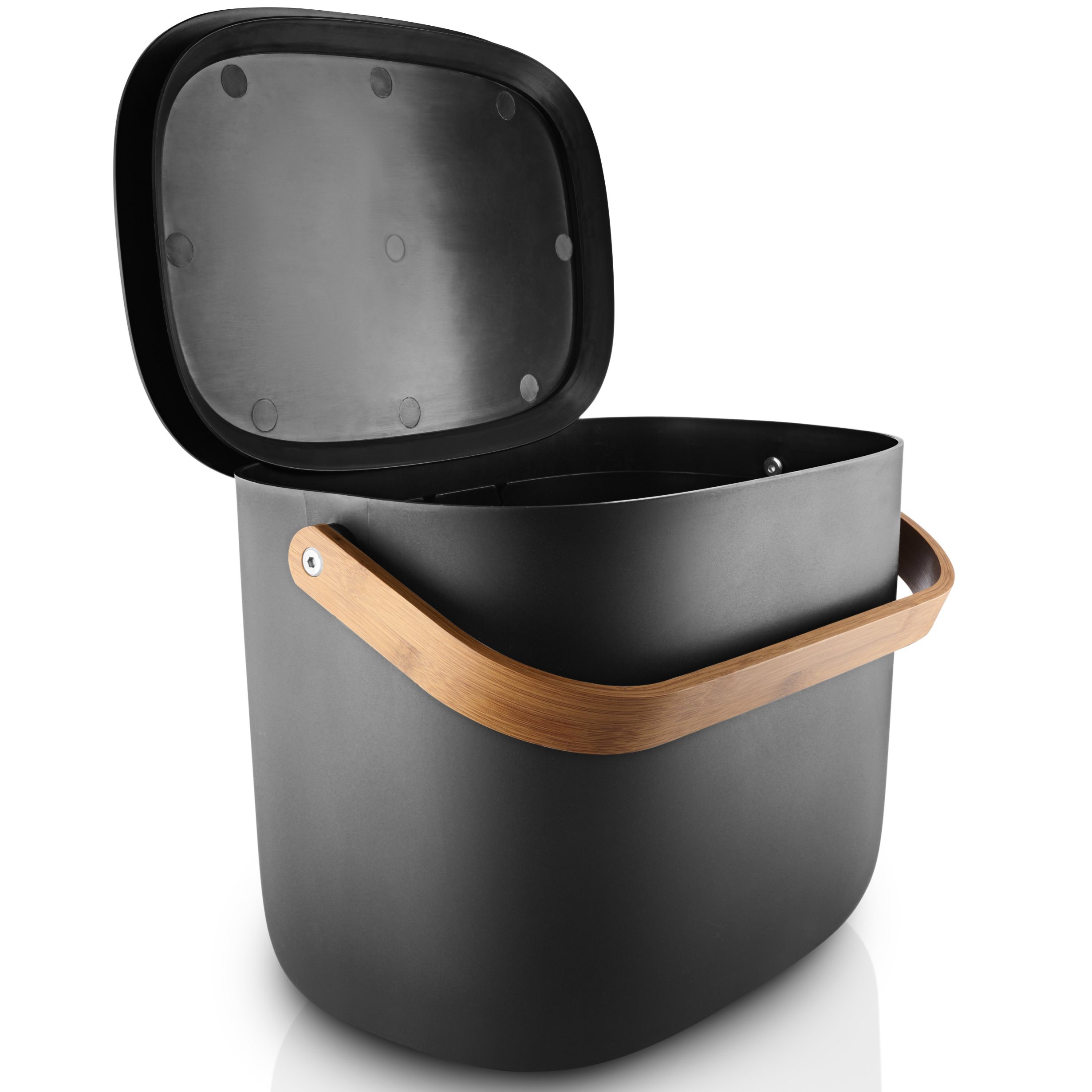215645 5 odpadkovy kos reflect 16 l cerna plast eva solo