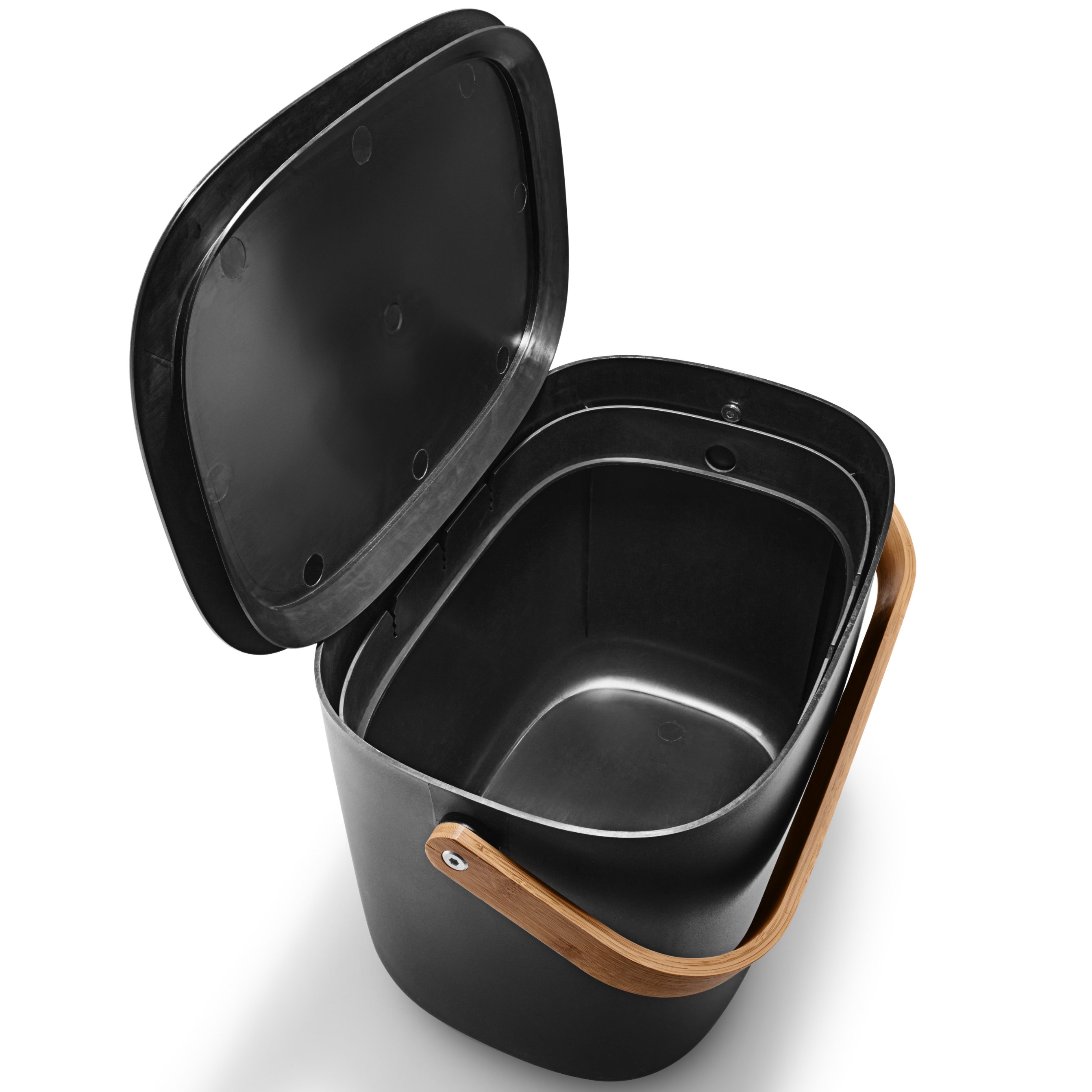 215645 6 odpadkovy kos reflect 16 l cerna plast eva solo