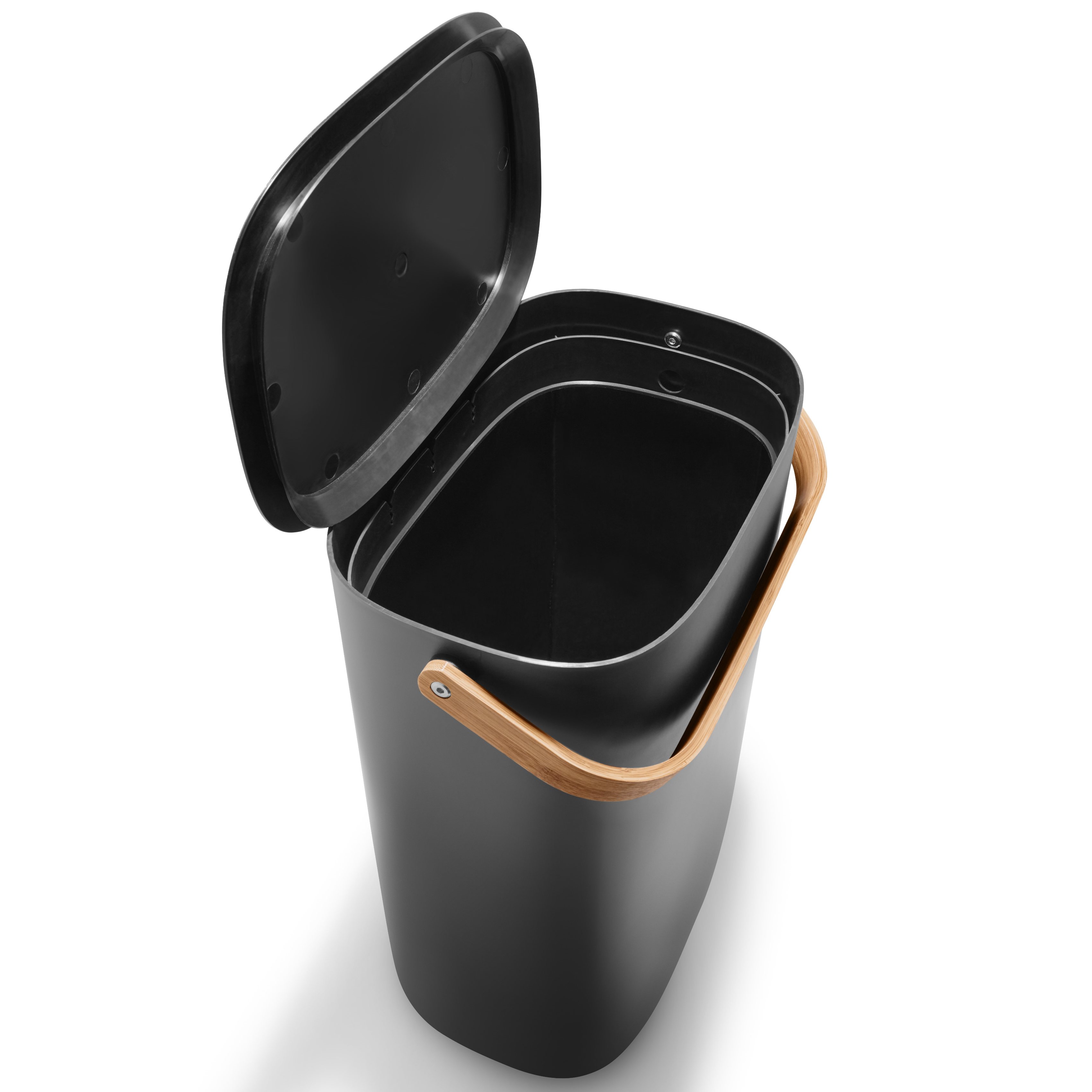 215654 5 odpadkovy kos reflect 33 l cerna plast eva solo