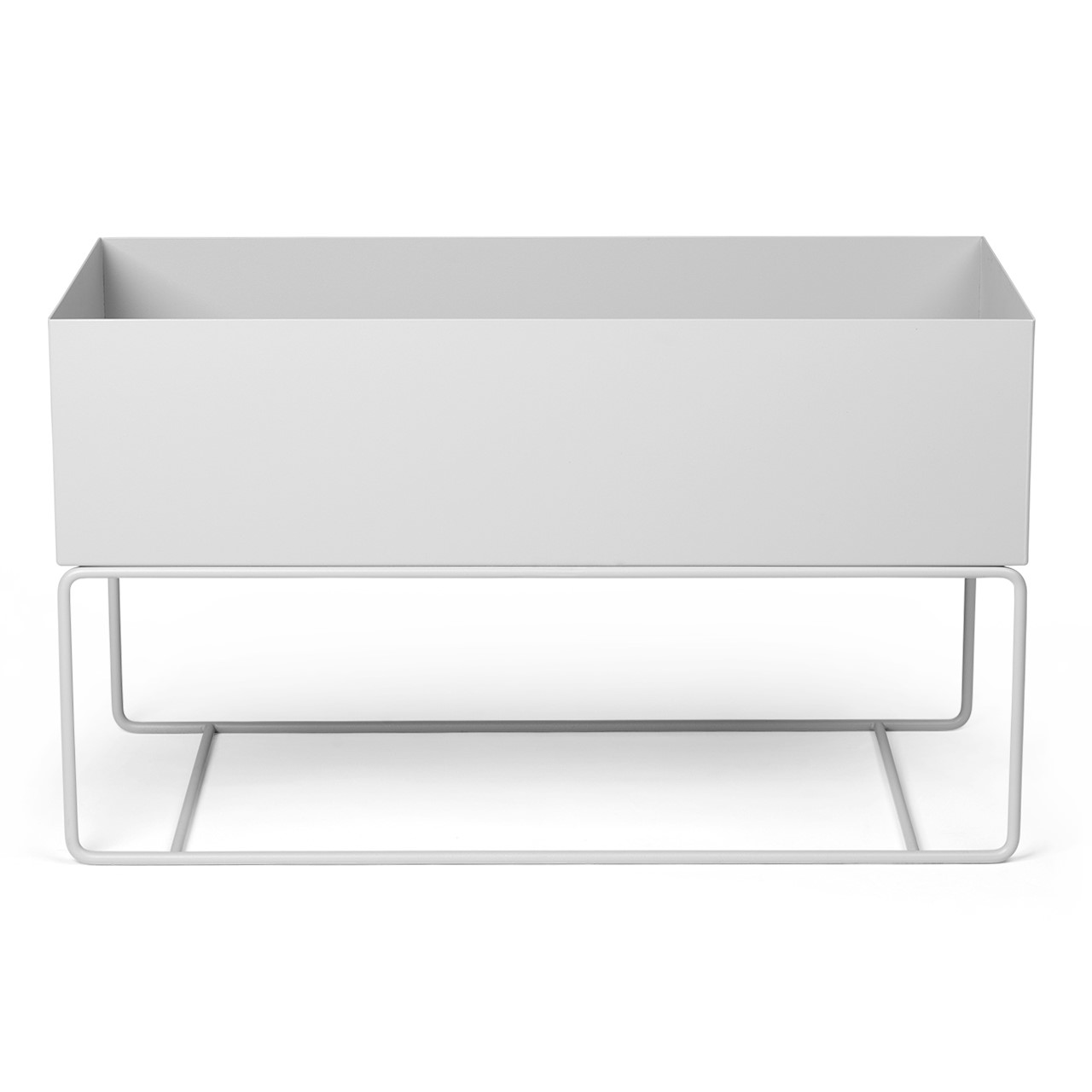 216926 kvetinac plant box 77 cm bila zelezo ferm living