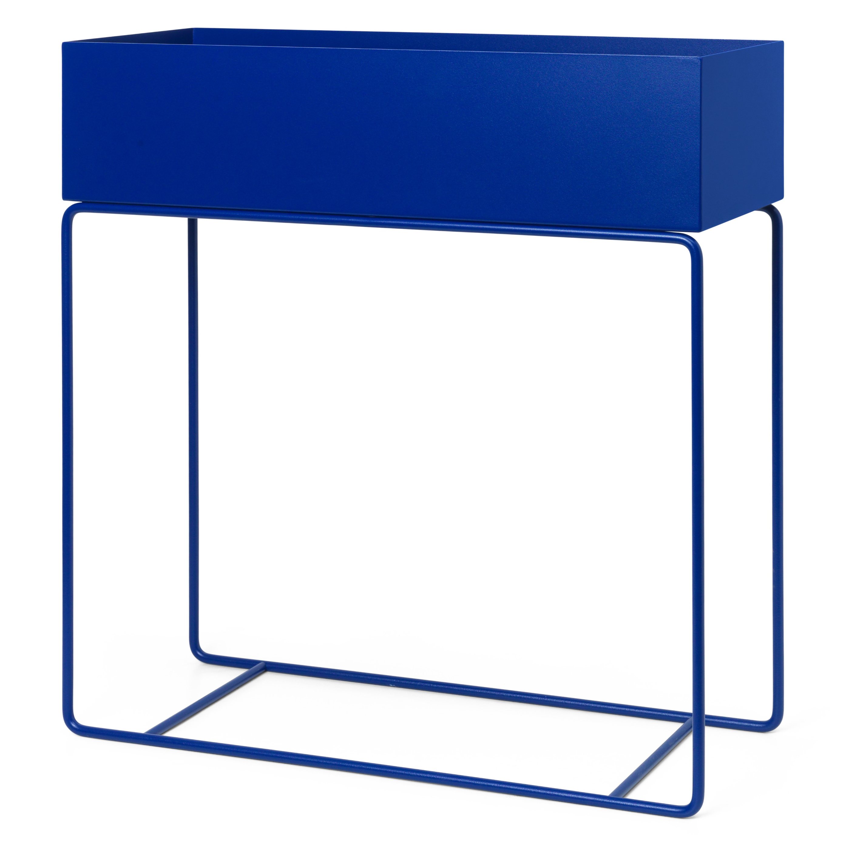 216938 6 kvetinac plant box 60 cm modra zelezo ferm living