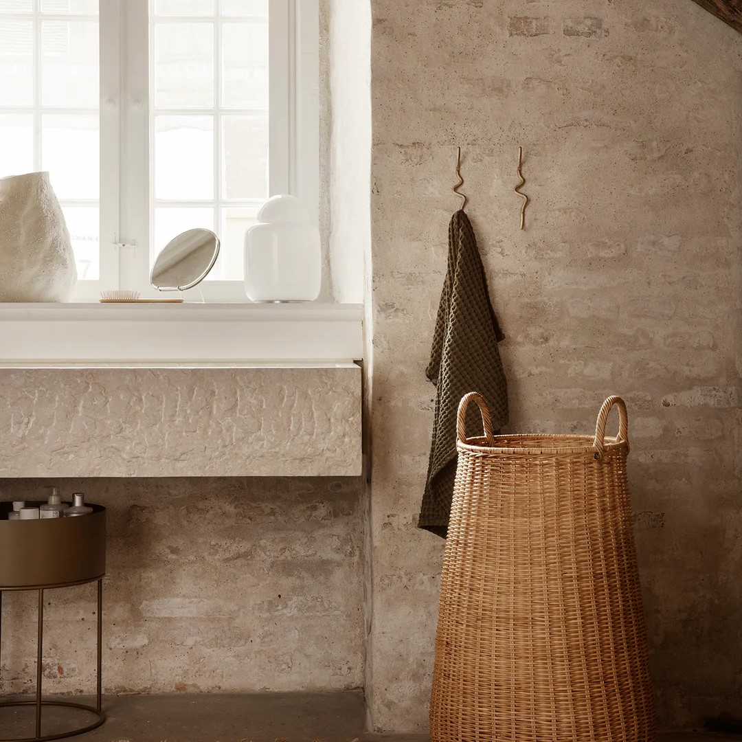 216854 1 rucnik organic 70 x 140 cm olivova bavlna ferm living