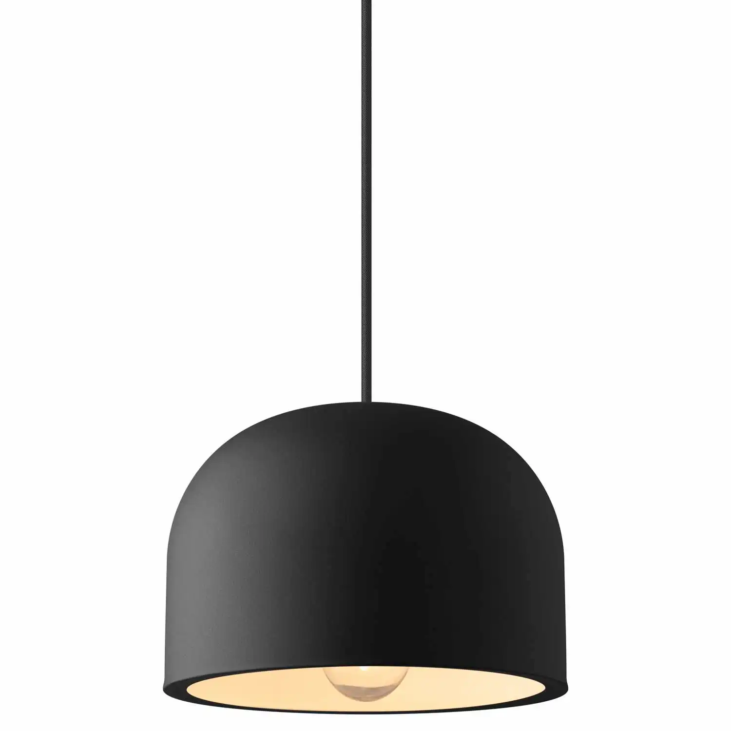 217031 1 zavesna lampa quay 22 cm cerna ocel eva solo