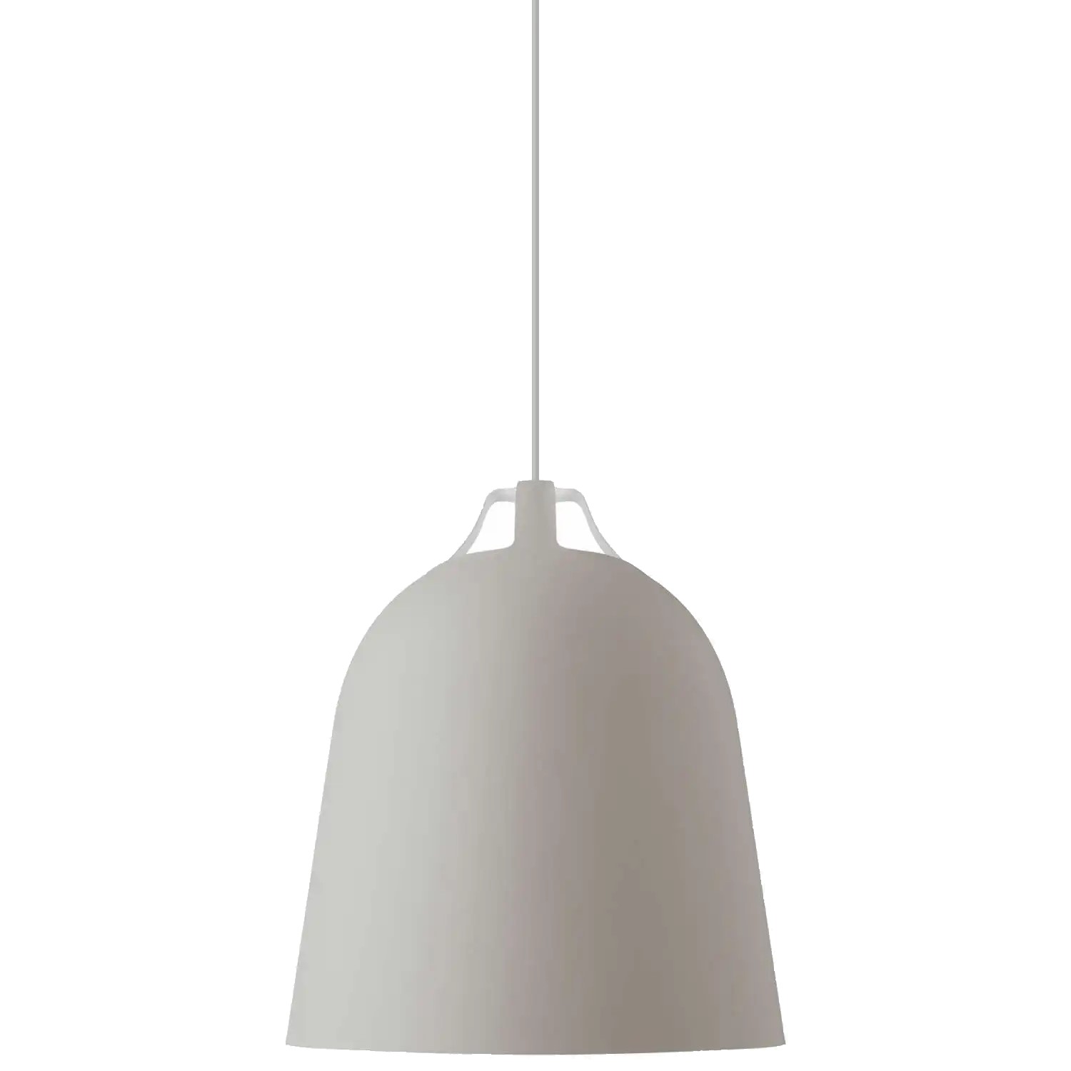 217094 7 zavesna lampa clover 35 cm seda hlinik eva solo