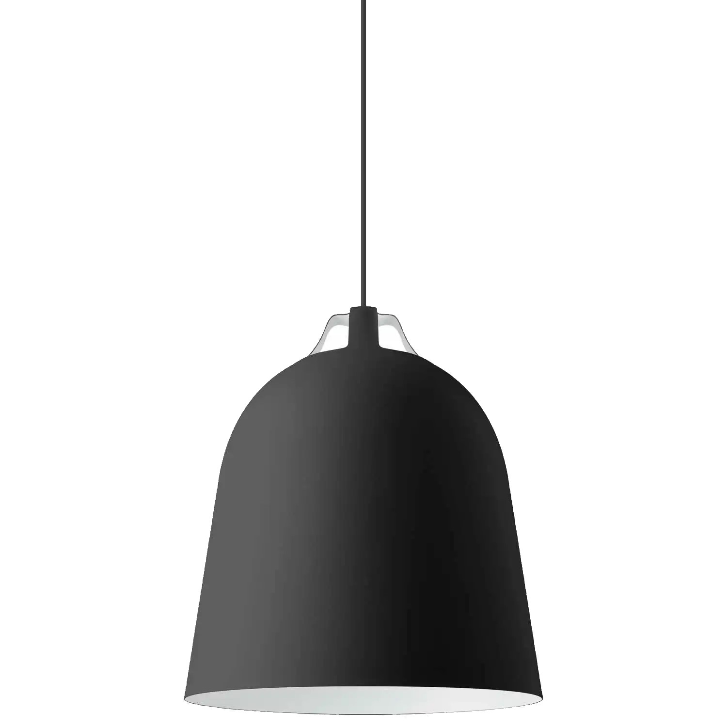 217088 zavesna lampa clover 35 cm cerna hlinik eva solo