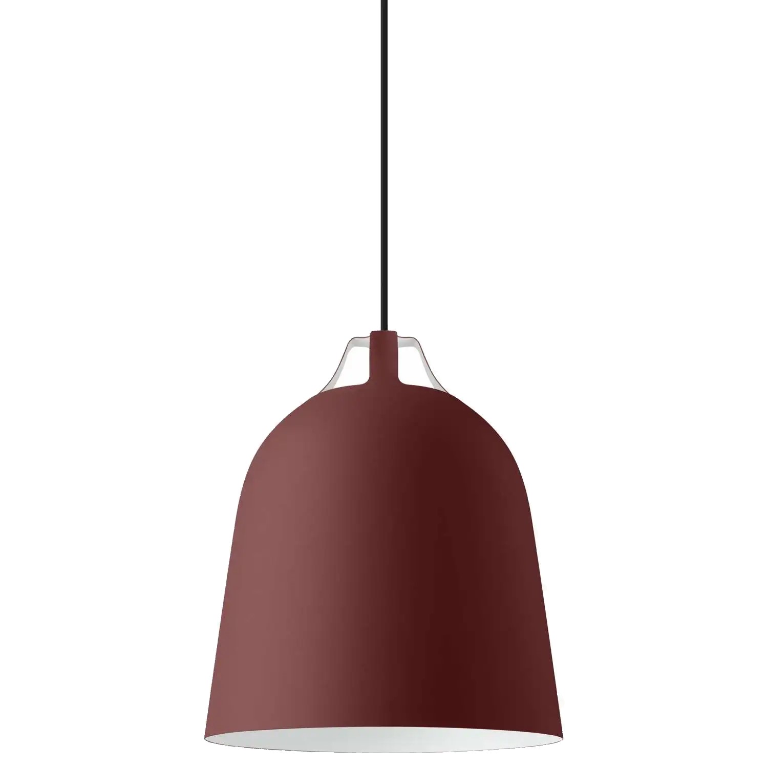 217097 zavesna lampa clover 29 cm burgundska hlinik eva solo