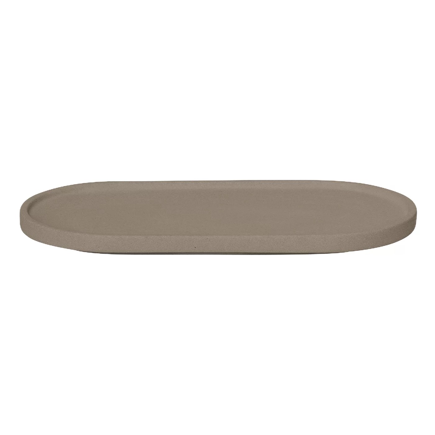 217463 dekorativni podnos creto 17 cm seda beton blomus