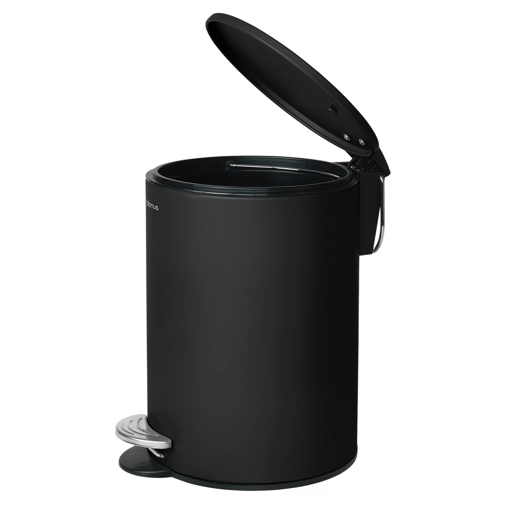 217493 3 pedalovy odpadkovy kos tubo 3 l seda metalicka ocel blomus