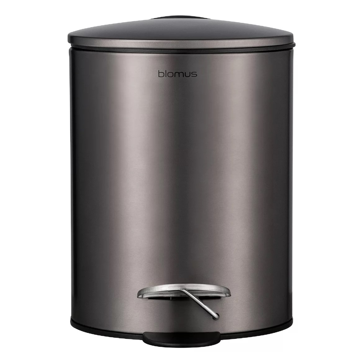 217493 pedalovy odpadkovy kos tubo 3 l seda metalicka ocel blomus