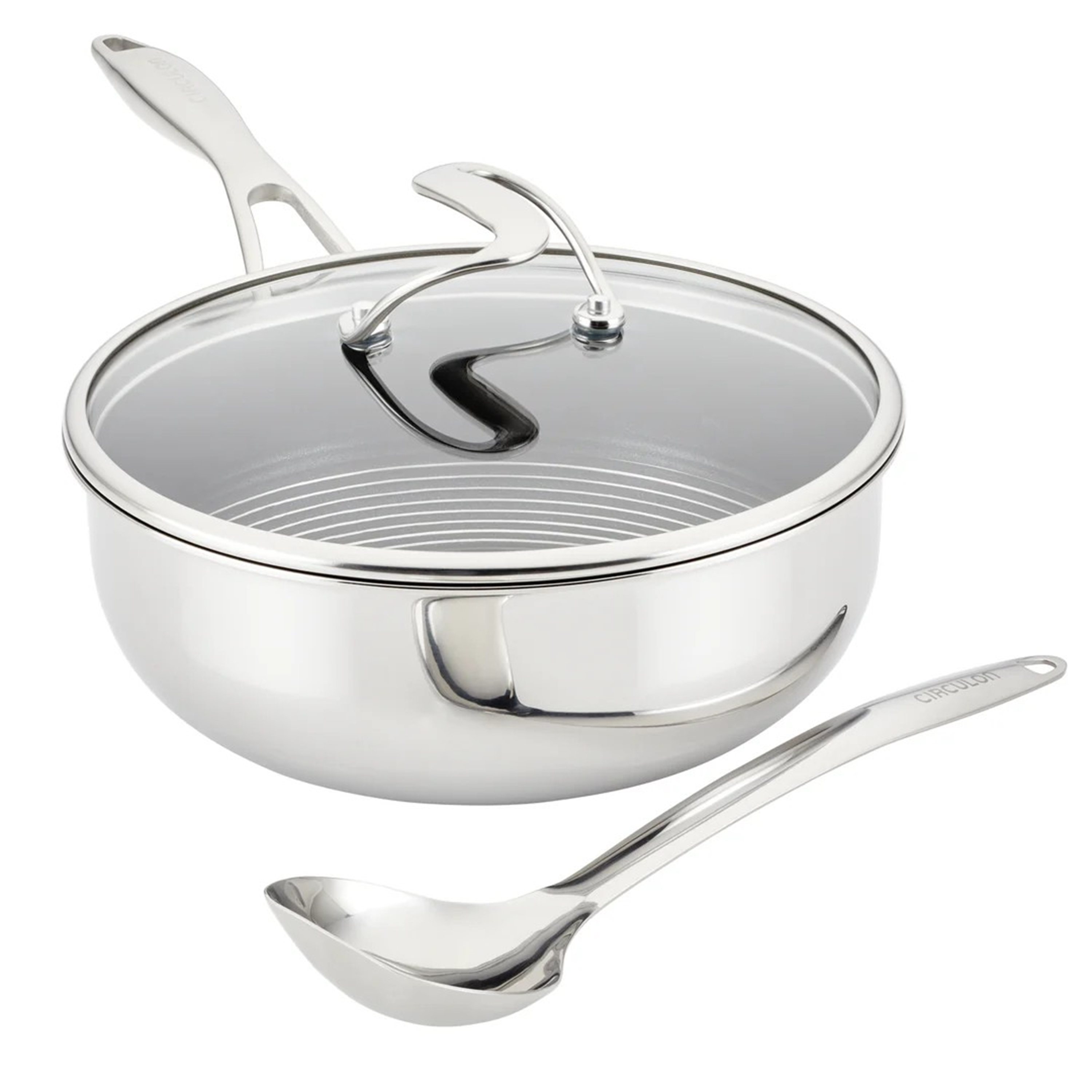 218198 panev na sote steelshield 24 cm 3 3 l nerezova ocel circulon