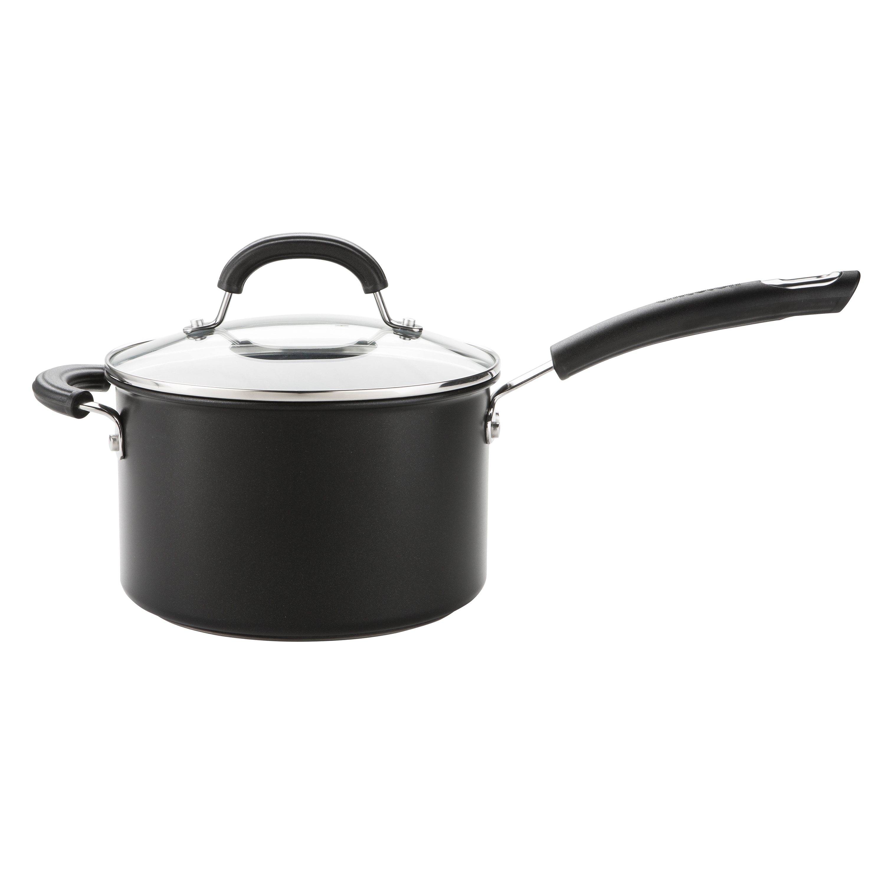 218225 11 20cm hard anodized saucepan