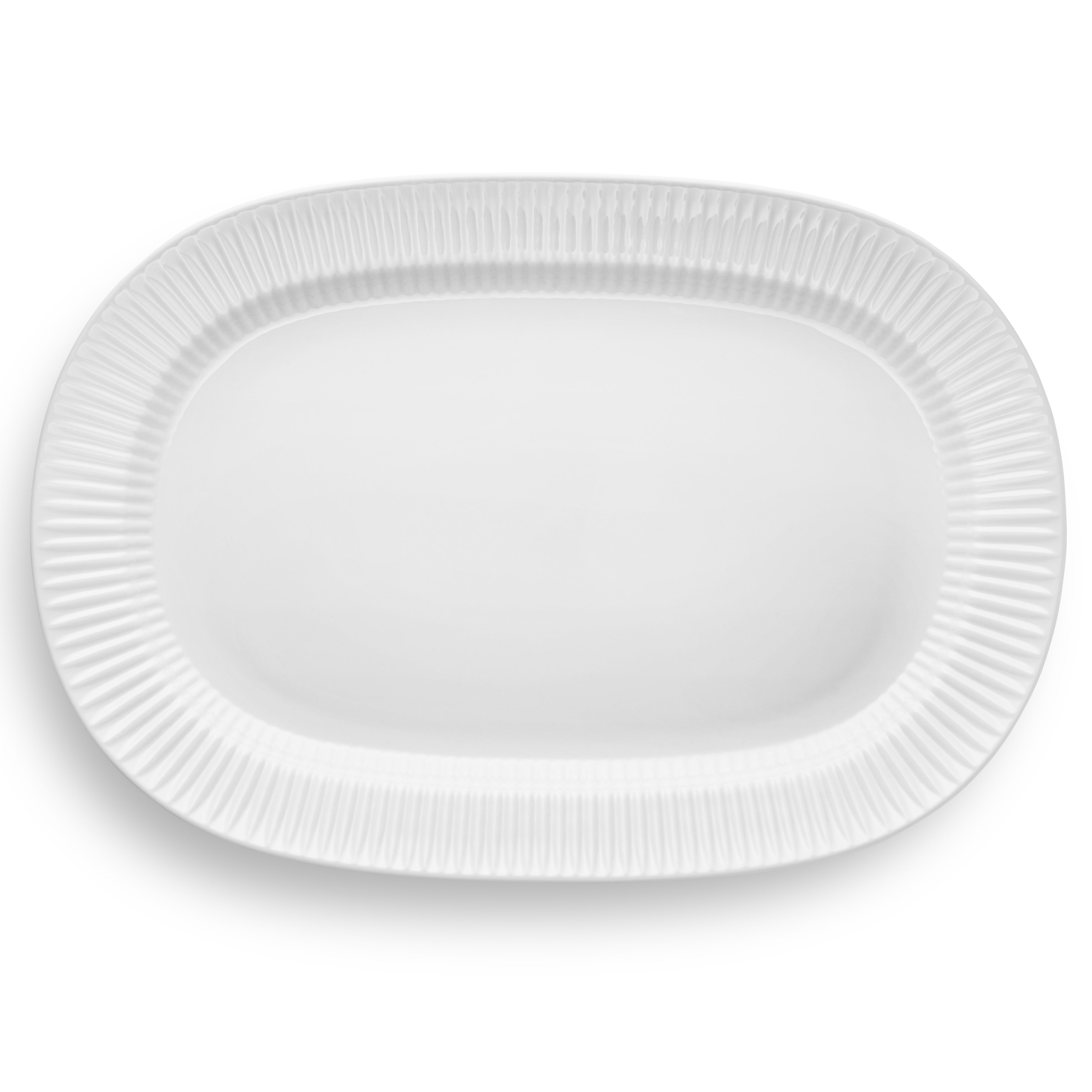 218519 servirovaci talir legio nova 42 cm bila porcelan eva solo
