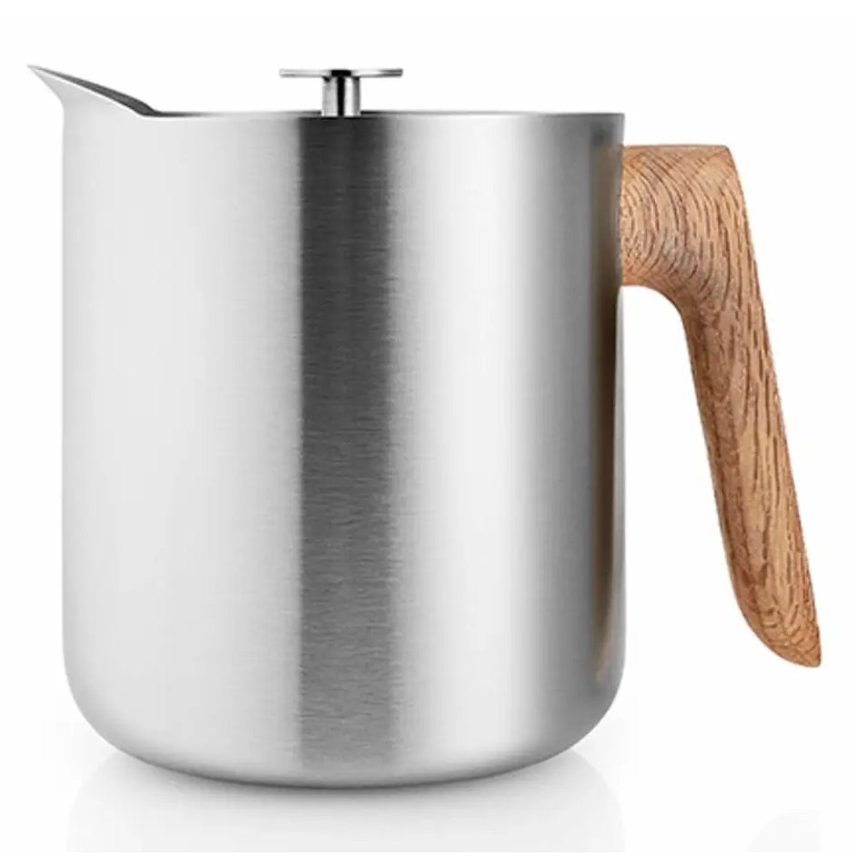 218552 french press cajovar nordic kitchen 1 l stribrna nerezova ocel eva solo