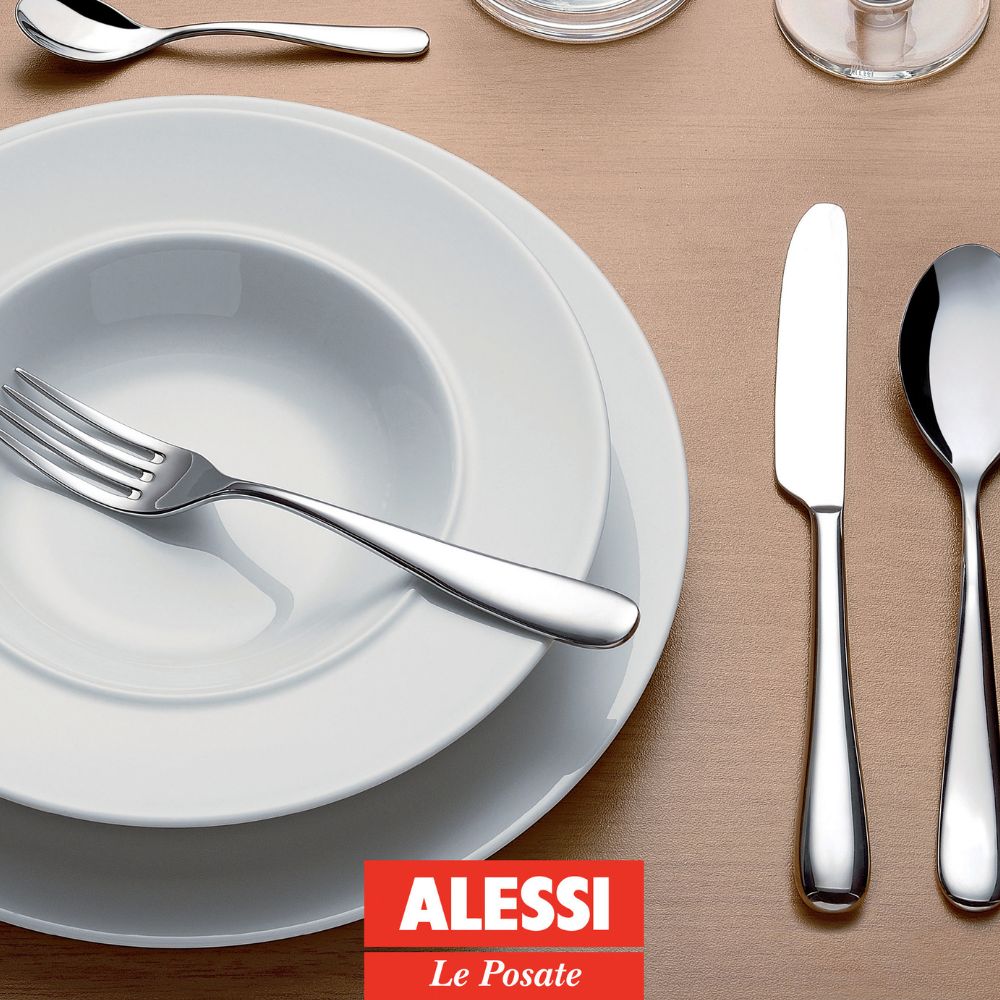 218876 2 sada priboru nuovo milano sada 24 ks stribrna alessi