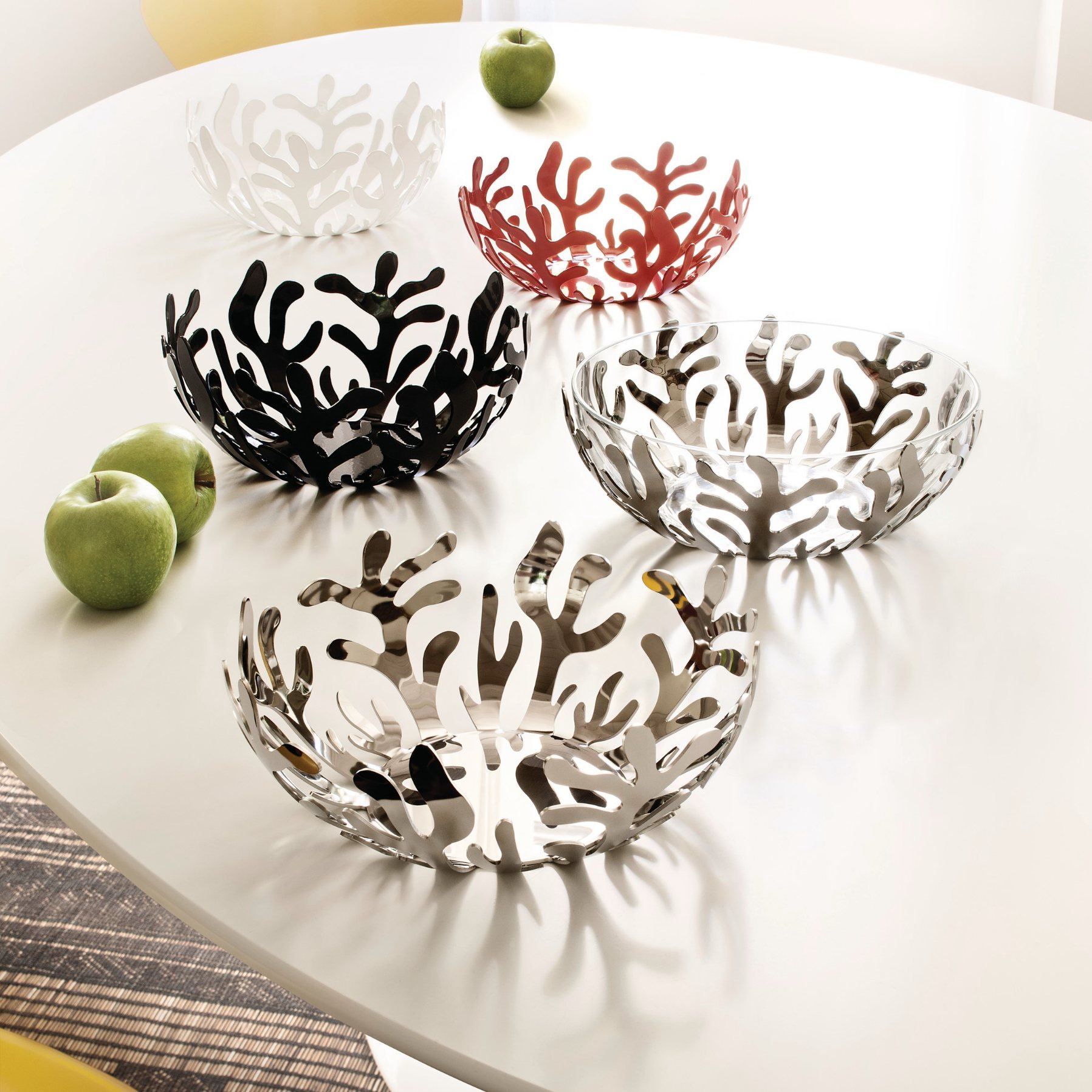 218864 2 misa na ovoce mediterraneo 29 cm stribrna nerezova ocel alessi