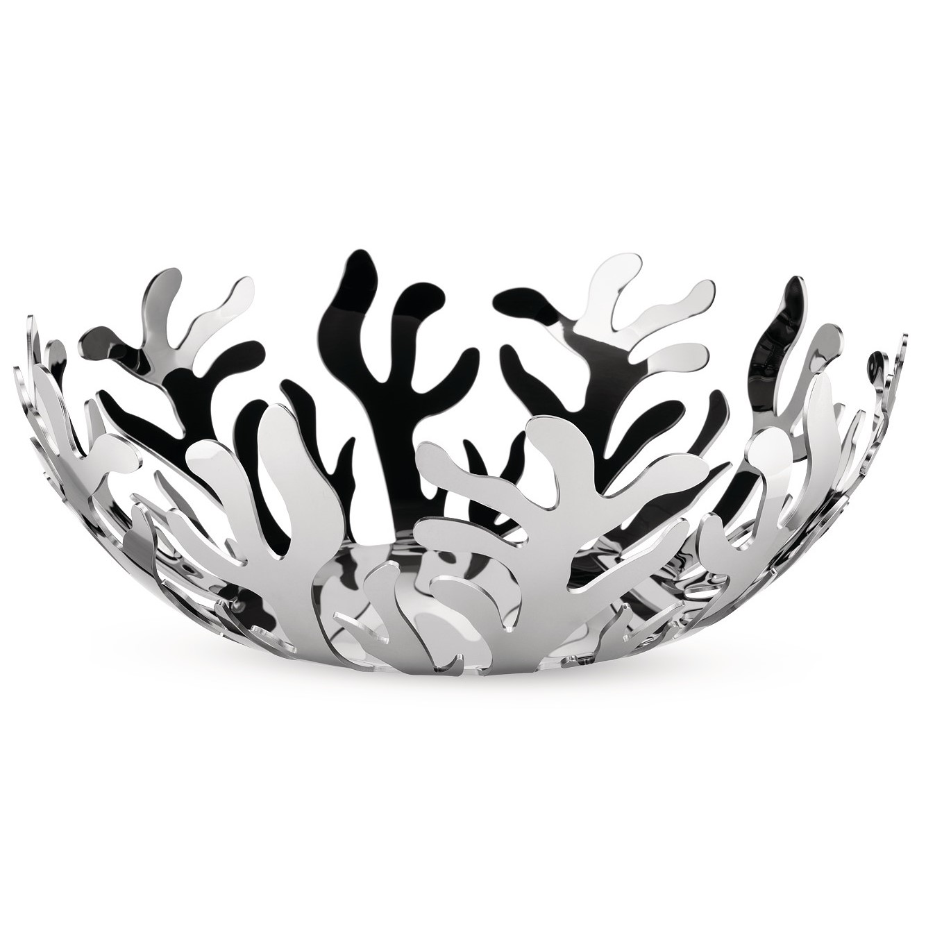 218864 misa na ovoce mediterraneo 29 cm stribrna nerezova ocel alessi