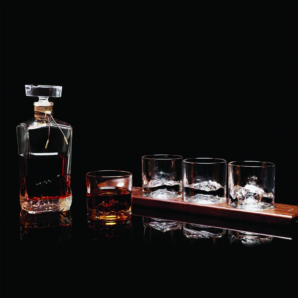 219014 1 sklenice na whisky the american peaks sada 5 ks sklo liiton