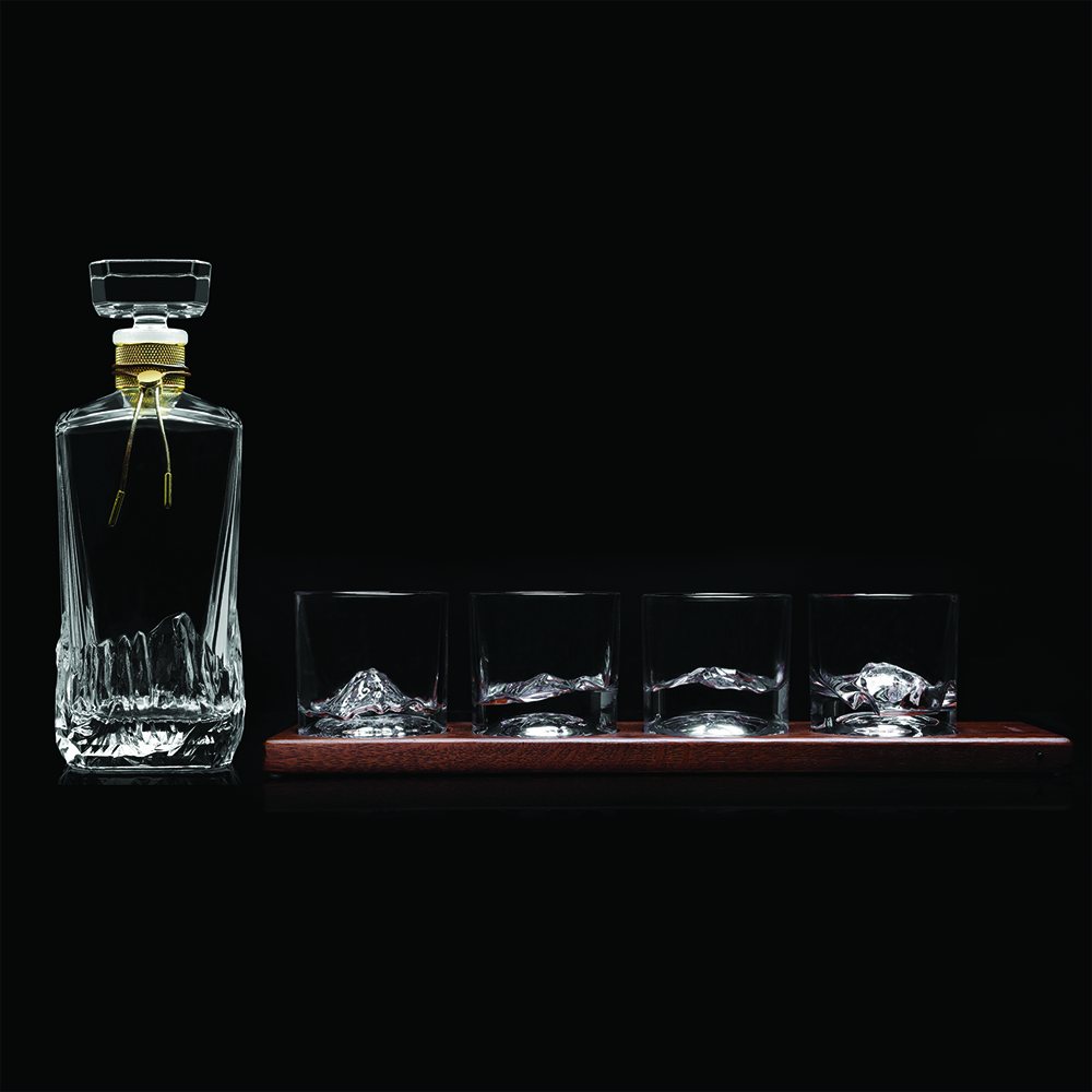 219014 4 sklenice na whisky the american peaks sada 5 ks sklo liiton