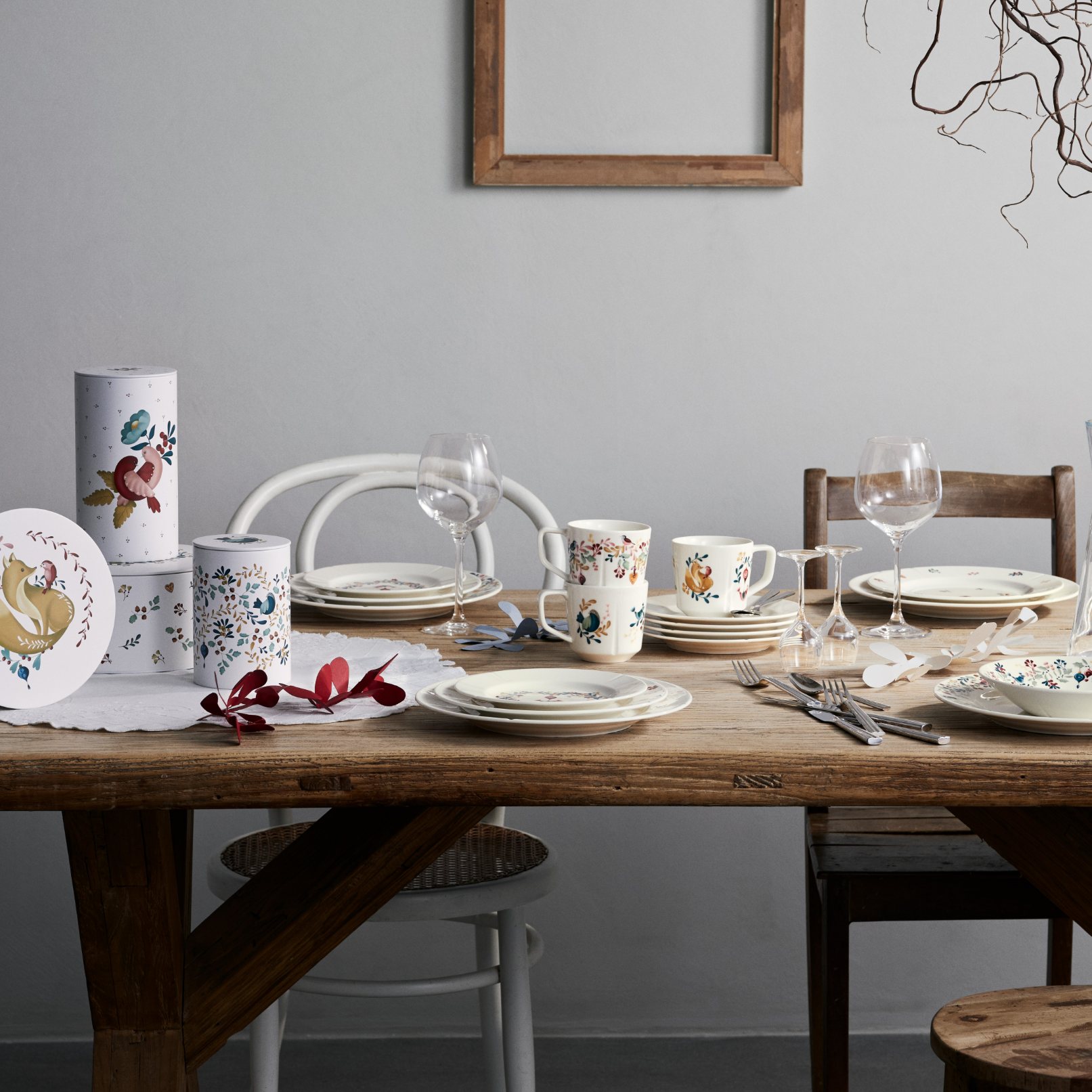 218957 3 hrnek grand cru cottage 300 ml bila porcelan rosendahl