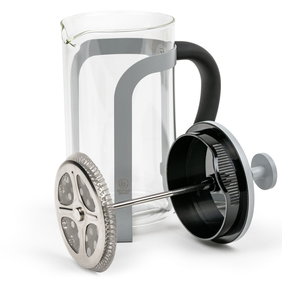 219461 4 french press kavovar moshi 600 ml seda sklo leopold vienna