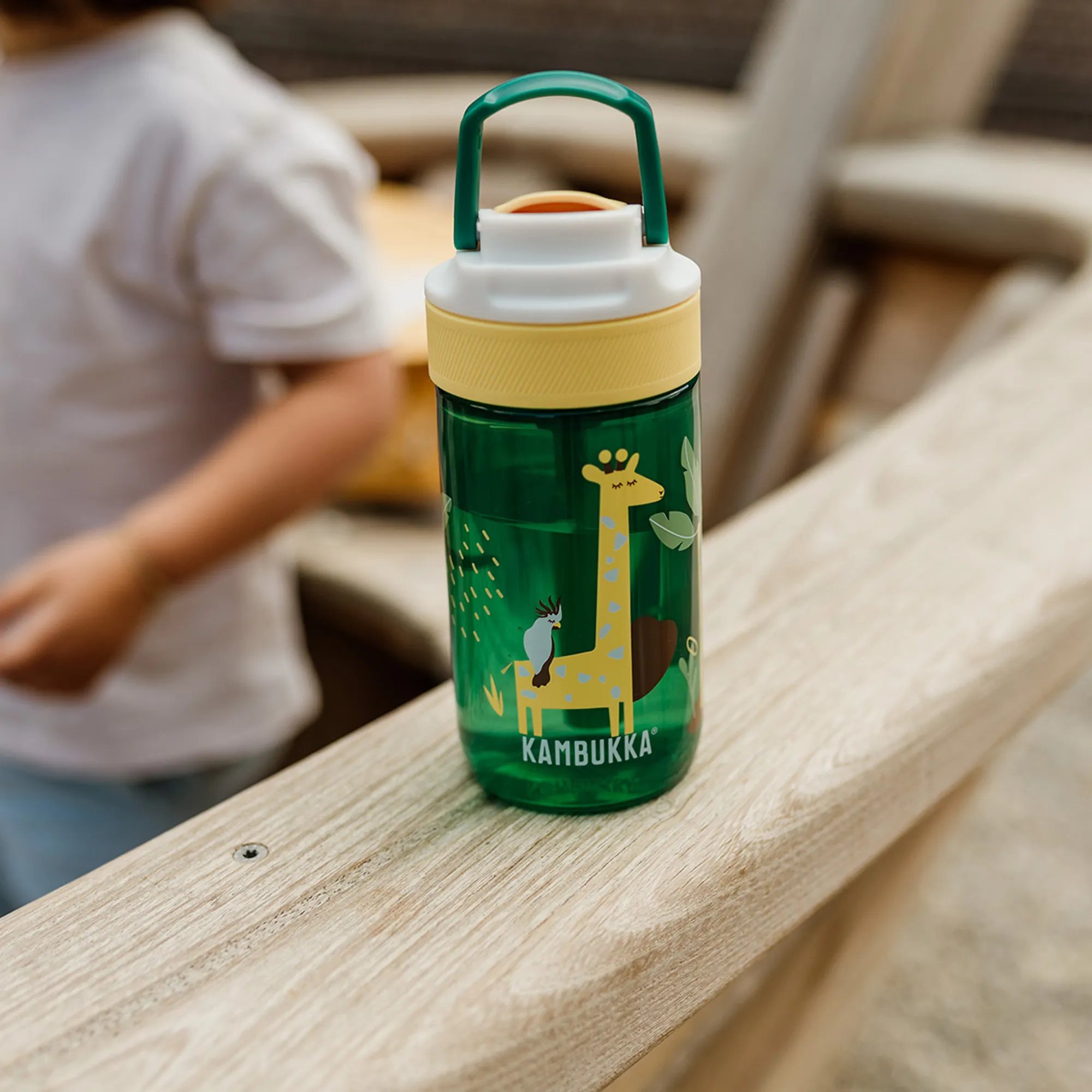 220589 1 lahev na vodu pro deti lagoon 400 ml safari jungle tritan kambukka