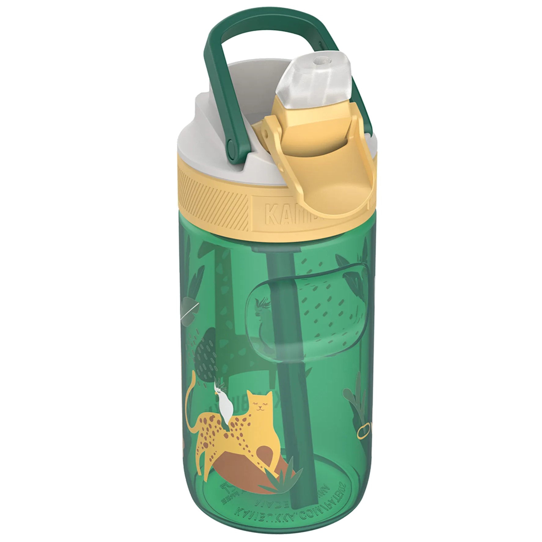 220589 3 lahev na vodu pro deti lagoon 400 ml safari jungle tritan kambukka