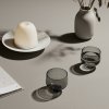 Waterglas FLOW, set van 2 stuks, 220 ml, rokerig, Blomus