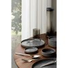 Diep bord PILAR 20 cm, donkergrijs, keramiek, Blomus