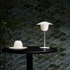 Draagbare tafellamp ANI LAMP, wit, LED Blomus