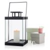 Windlicht FINCA M 36,5 cm, zwart, Blomus