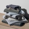 Handdoek CARO 50 x 100 cm, taupe, Blomus