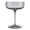 Champagneglas FUUM, set van 4 stuks, bruin glas, Blomus