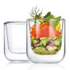 Espressoglas NERO, set van 2 stuks, 80 ml, dubbelwandig, Blomus
