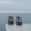 Windlicht CALMA S 14 cm, staalgrijs, Blomus