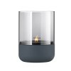 Windlicht CALMA S 14 cm, staalgrijs, Blomus