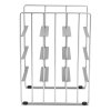 Tafel-wijnrek PILARE, voor 9 flessen, chroom, Blomus