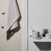 Koffiekopje met schotel PILAR 200 ml, lichtgrijs, Blomus